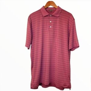 Peter Millar Men's Pink Polo Shirt